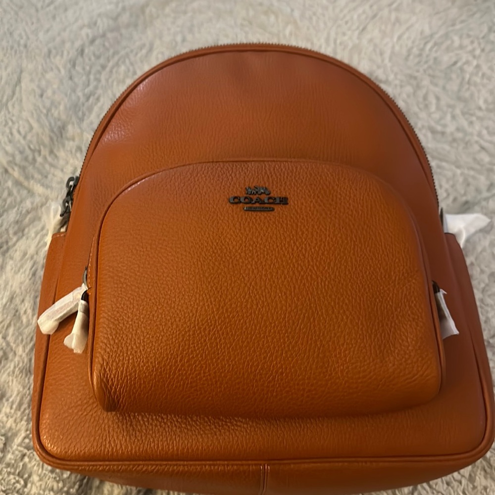 Coach court back pack - sunset color